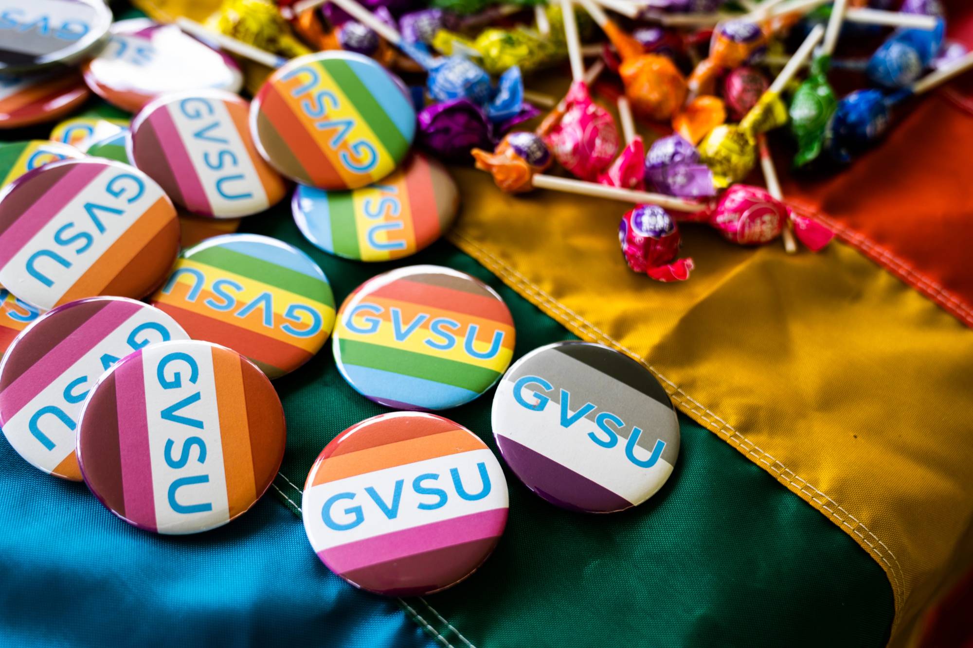 GVSU Pride pins